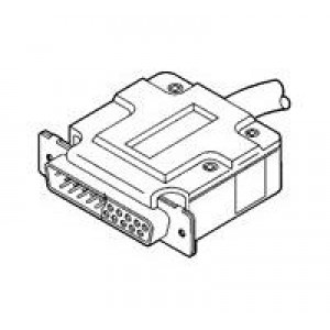 207467-2, Корпуса разъемов D-Sub  CABLE CLAMP KIT SZ 1