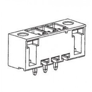 284519-8, Съемные клеммные колодки 8P TERMIBLOK HDR DIR VITI 3