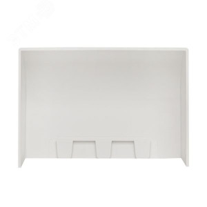 Заглушка (100х40) (2 шт) белая EKF-Plast