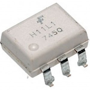 H11L1SR2M, Опто логический выход х1 1МБод 3-15V 7.5kV, Surface Mount