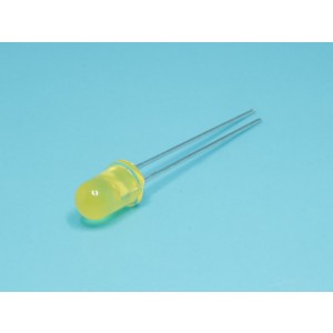 LY3330, Светодиод 5мм/желтый/585нм/7-12мкд/30°