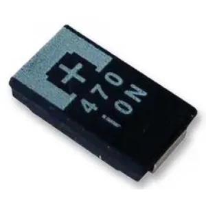 2TPE470MAJGB, Конденсатор танталовый полимерный 470мкФ 2В B2 корпус ±20% (3.5 X 2.8 X 1.9мм) для поверхностного монтажа 3528 0.011Ом 85°C лента на катушке