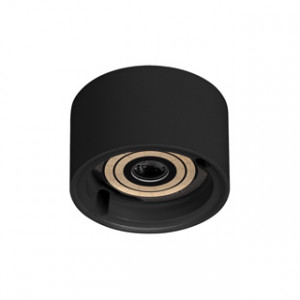 PLURIO-BASE-SURFACE-R77, База накладная для модуля светодиодного PLURIO, напряжение питания 230 В. Белый корпус. Размеры: 78*42 мм. Монтаж накладной. Драйвер 230 В, 200 мА, пульсация <1%.