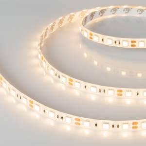 Лента герметичная RTW-SE-B60-10mm 12V Warm3000 (14.4 W/m, IP65, 5060, 5m) 014692(2), Светодиодная лента RTW-SE-B60, герметичная IP65 (SE-силиконовый верхний слой). Светодиоды 5060, 60 шт/м (300 шт на 5 м), белая плата, ширина 10 мм, скотч 3M. Цвет ТЁПЛЫЙ 3000 K, цветопередача CRI>85, угол 120°. Питание 12V, мощность 14.4 Вт/м (72 Вт на 5