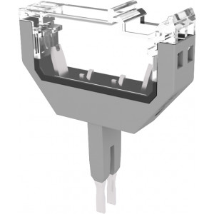 Тестовая вилка TP1.5-DP, Тестовая вилка, для клемм TP1.5…, цвет: серый