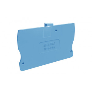 Торцевая крышка TP10-2-BU-EA, Торцевая крышка, для клемм TP10-2-..., цвет: синий