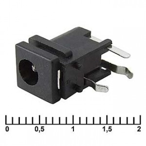 PJ043  1.65MM, Разъемы питания штырьковые PJ043  1.65мм