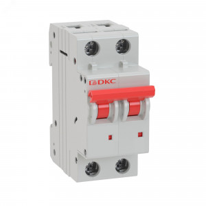 Автоматический выключатель модульный YON MD63 2P 40А C 6kA MD63-2C40-6