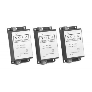 SCD30S24-DN, Преобразователи постоянного тока в постоянный с изоляцией DC-DC 24V @ 1.3A OUT