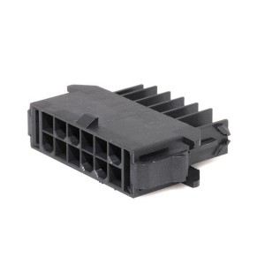 172767-0012, Проводные клеммы и зажимы Mini-Fit TPA2 DR PLG PMT HSG V-0 12CKT