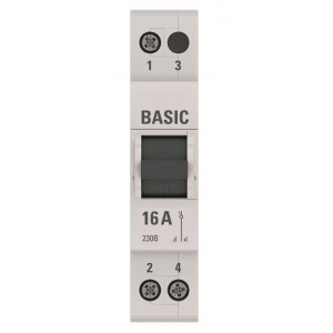 Трехпозиционный переключатель 1P 16А Basic tps-1-16