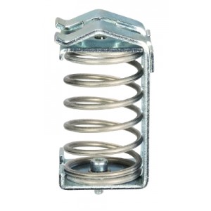 Зажим кабельный WST 32/C, Зажим для подключения экранированного кабеля, тип фиксации провода: зажим, для кабеля: 15-32 мм, цвет: серый, тип монтажа: C-профиль