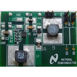 LM2735SD3.3EVAL, Средства разработки интегральных схем (ИС) управления питанием LM2735SD-3.3 EVAL BOARD