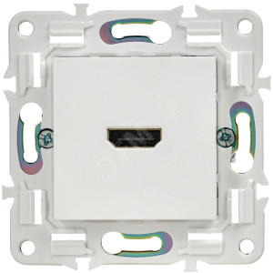 SKANDY Розетка HDMI SK-H01W арктический белый IEK SK-H10-K01