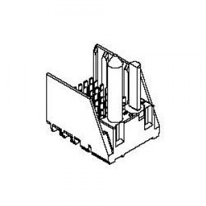 76015-5103, Высокоскоростные/модульные разъемы I-TRAC 7 ROW BP ASSY - 10COL GUIDE RIGHT