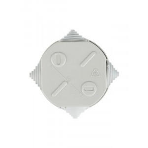 Коробка распаячная ОП 75х40 IP44 KM41237 (4 каб.ввод.) UKO11-075-040-000-K41-44