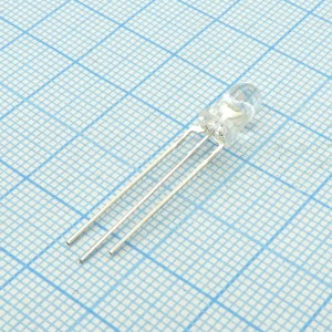 L-59SURKSGC, Светодиод 5мм/красный/630нм/900-1600мкд - зеленый/568нм/70-200мкд/прозрачный/24°