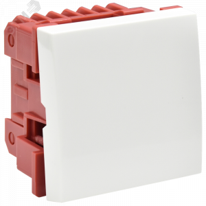 Выключатель 1-кл. 2мод. СП Праймер 10А IP20 ВКО-21-00-П бел. CKK-40D-VO2-K01