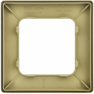 FLITE CLASSIC Рамка 1-местная РУ-1-К-ФлО оливковый IEK FI-M12-32-20-K26