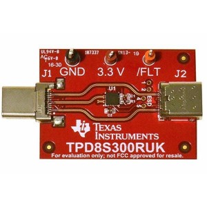 TPD8S300EVM, Средства разработки интерфейсов TPD8S300 USB TYPE C EVALUATION MODULE