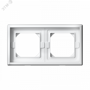 Рамка 2-м ArtGallery IP44 бел. SE GAL440102