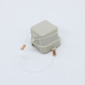 Защитная крышка S3A-PC-2B/1M, Защитная крышка для вилочной вставки, типоразмер 3A, без уплотнителя, без защелки (упоры под одну защелку), с удерживающей стропой от утери, материал корпуса: пластик