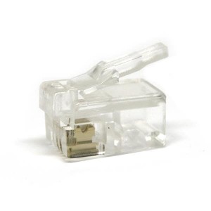 MP44X-1000, Модульные соединители / соединители Ethernet 4P4C STRANDED FLAT
