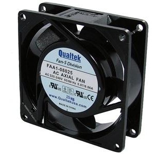 FAA1-08025NBHW31, Вентиляторы переменного тока AC FAN 80x25mm Ball 115VAC WIRE