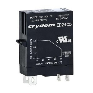 ED24C5R, Твердотельные реле - Промышленного монтажа Plug In 280VAC 5A 18-32VDC CNT RN