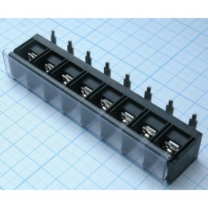 DG78R-B-08P-13-00A(H), Барьерный клеммный блок 8 контактов. Серия DG78R-B