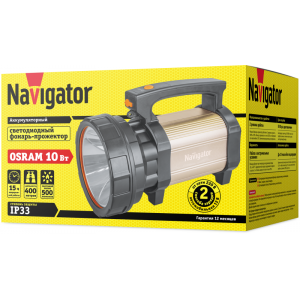 Фонарь-прожектор аккумуляторный 71 597 NPT-SP15-ACCU Osram LED 10Вт 500лм аккум. 4.5А.ч 71597