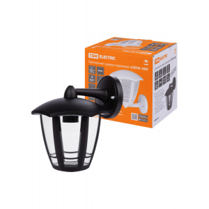 Светильник садово-парковый "СИТИ" НБУ 07-60-004 У1 6-ти гранник настенный вниз черный SQ0330-1307