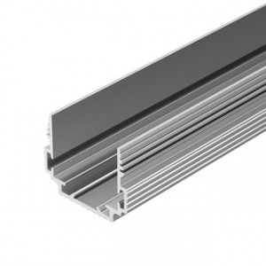 Профиль-держатель TEK-PLS-ZM-TK-2000 035011, Под заказ от 10 м. Алюминиевый профиль-держатель для встраивания в кирпичные стены. В TEK-PLS-ZM-TK можно установить любой профиль PLS-LOCK при помощи клипс TEK-PLS-CLIP. Рекомендуется профиль PLS-LOCK-H25-FS (016446) для создания полосы света в один уров