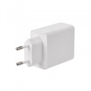 Сетевое зарядное устройство для iPhone/iPad Type-C + USB 3.0 с Quick charge, белое 16-0278