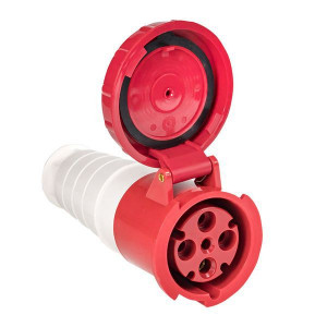 Розетка наружн. уст. 63А 380В 3P+РЕ IP67 (134) ps-134-63-380