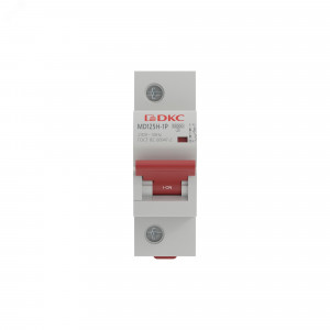 Выключатель автоматический модульный YON max типа MD125H, 10кА, 1 полюса, хар-ка C, 100А MD125H-1PC100