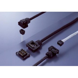 JN6FS04SJ1, Стандартный цилиндрический соединитель 4P Angle Plug Cable Mt Crimp Sckt