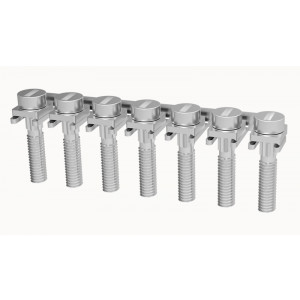 Соединительная перемычка FB7-RTK/S, Соединительная перемычка, 7 полюсов, неизолированная, винтовая, для клемм: PCTK6