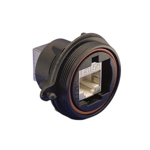 PX0833/E, Модульные соединители / соединители Ethernet CAT 5E SHIELDED SKT WITH EARTH WIRE