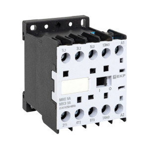 Мини-контактор МКЭ 9А кат. 230В AC 1НО PROxima Mctr-s-9-230