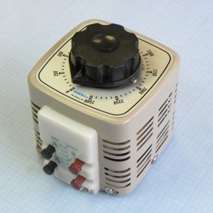 TDGC2-0.2K (АОСН-0.84-220), Тороидальный трансформатор P=200ВА    Uвх=110-220В   Uвых=0-250В   IмАx.вых=0,36-0,8A