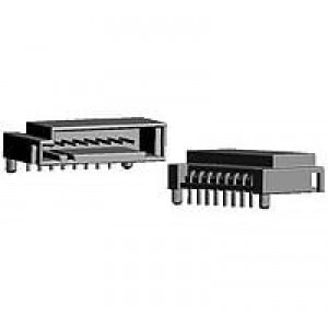 1-1743284-2, Автомобильные разъемы MQS HDR 8P ASSY(H-TYPE) BLK