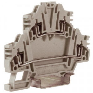 HMD.2NGR(Ex), 2-х уровневый проходной зажим, серый, 2,5 кв.мм ZHD400GR