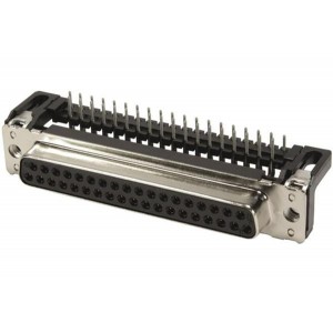 09664127602, Стандартные соединители D-Sub  DSUB ANGLED EUR FEMALE STAMPED
