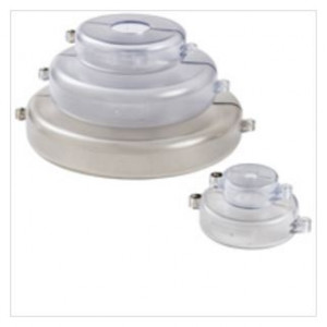 gws196216, Набор блокираторов вентилей и задвижек стандартных для маховиков диаметром от 25 мм до 330 мм, цвет – прозрачный, комплект