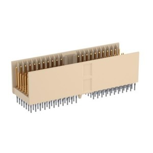 923190, Жесткие метрические разъемы 110P 2MM MALE VERT TYPE A PRESSFIT