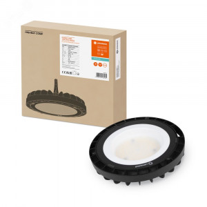 Светильник светодиодный HIGH BAY COMPACT ДСП 133Вт 4000К 16000лм IP65 черн. хайбей темперир. стекло 4058075708181