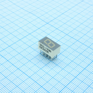 SA32-11EWA, 1 разрядный индикатор 8мм/красный/617нм/1.4-3.3мкд/ОА
