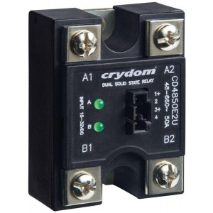CD4850W2V, Твердотельные реле - Промышленного монтажа 4-32VDC 48-600VAC 50A Key Lock Conn