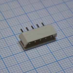 22035055, Разъем типа провод-плата, вертикальный, 2.5 мм, 5 контакт(-ов), Штыревой Разъем, Серия SPOX 5267